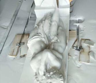 Macchina per scolpire il marmo