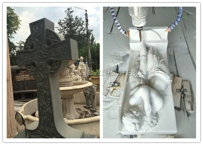 Machine de sculpture sur pierre CNC CNC Stone Carving Machine