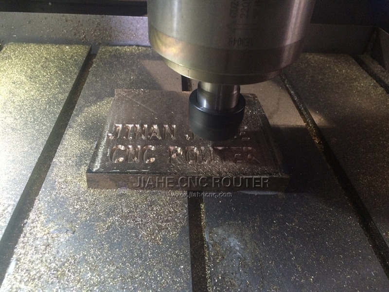 Hobby CNC Machine For Metal Nameplates And Logos - Jiahe CNC Router ...