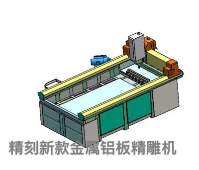 Aluminum Door Engraving Machine